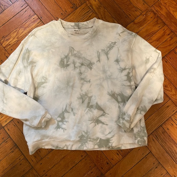 Madewell Tie-Dye (Re)sourced Cotton Swing Sweatshirt - Picture 3 of 5